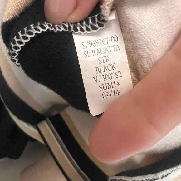 Banana Republic stripe tank built in bra - Picture 5 of 5